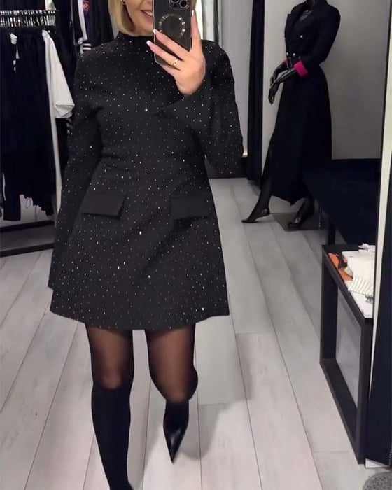 Robe Élégante Et Subtilement Scintillante