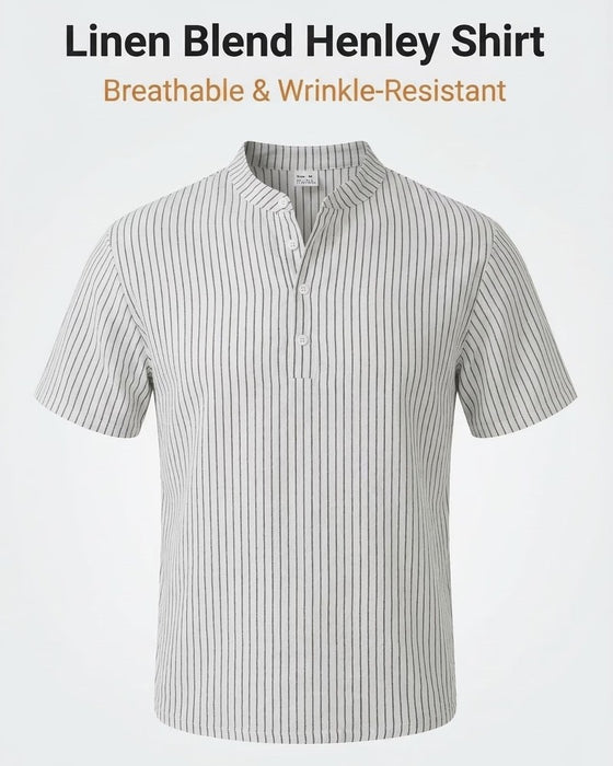 T-shirt Homme Décontracté Rayé