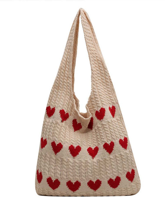 Sac Laine Tricoté Aisselle