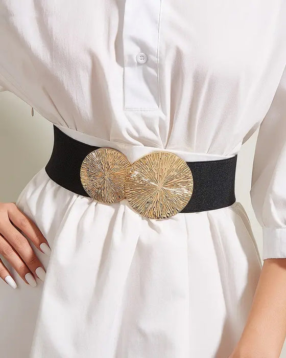 Ceinture Double Rond Élastique