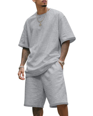 Ensemble Manche Courte Short Deux Pièces