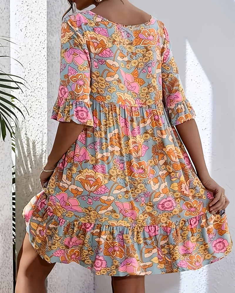 Robe Bohème Floral