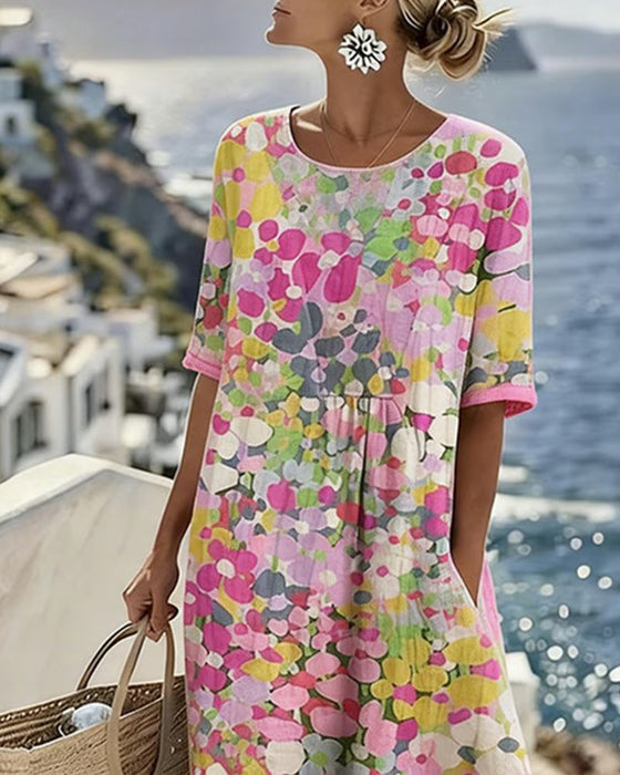 Robe Imprimée Loose