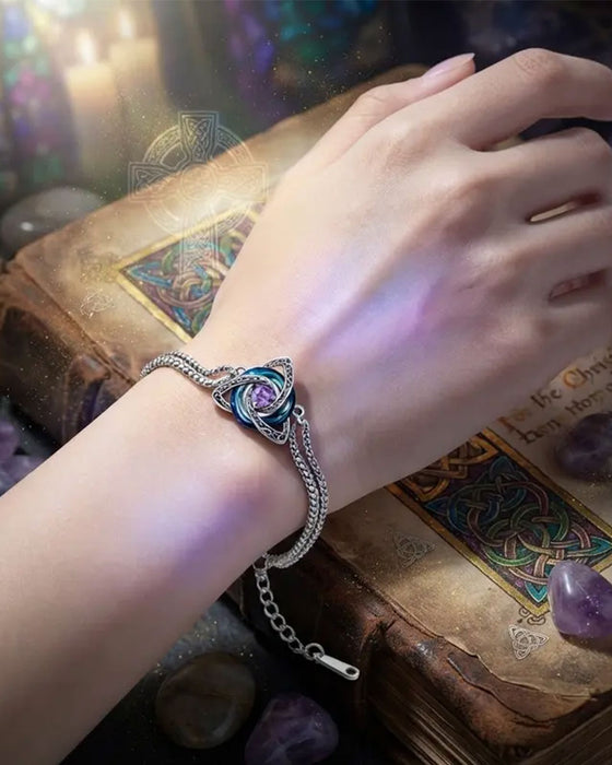 Bracelet Pierre De Naissance Nœud Trinity