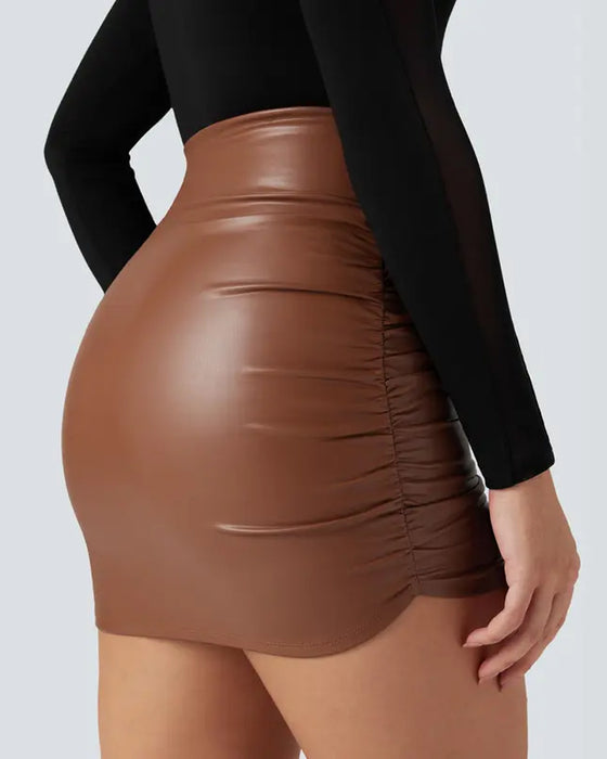 Jupe Taille Haute Plissé Ligne A