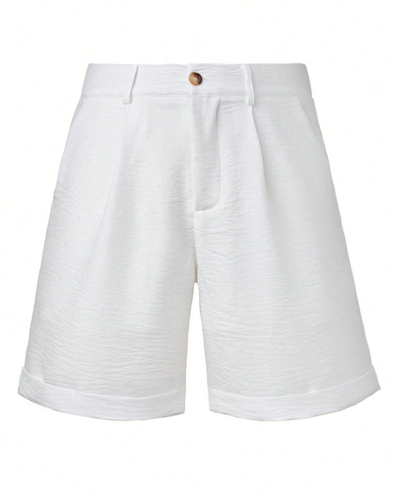 Shorts Homme Décontracté Uni