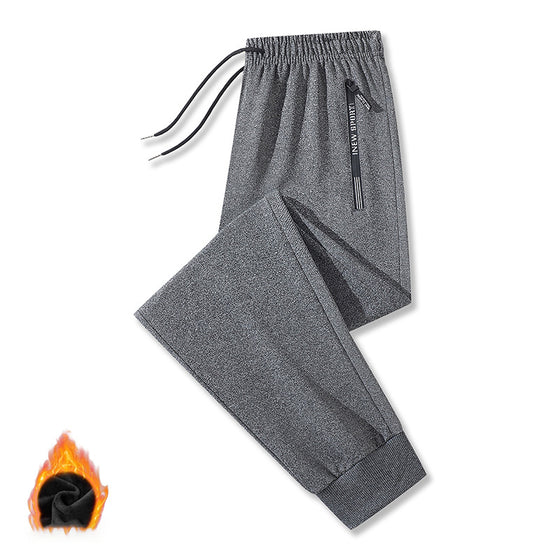 Pantalon Thermique Doublé Polaire Casual Actif