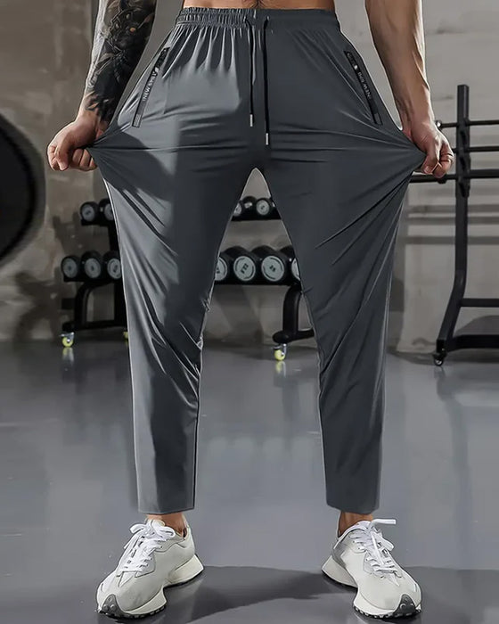 Pantalon Élasticité Élevée Premium Italien Noir