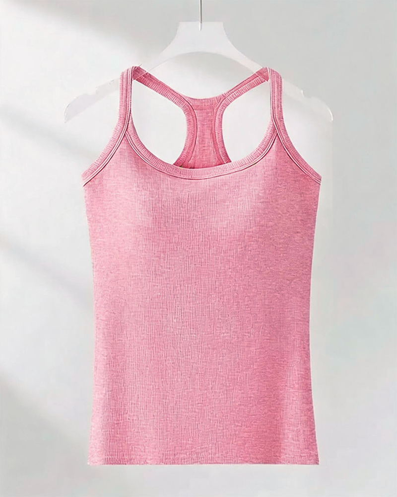 Débardeur Soutien-Gorge Intégré Côtes Unie
