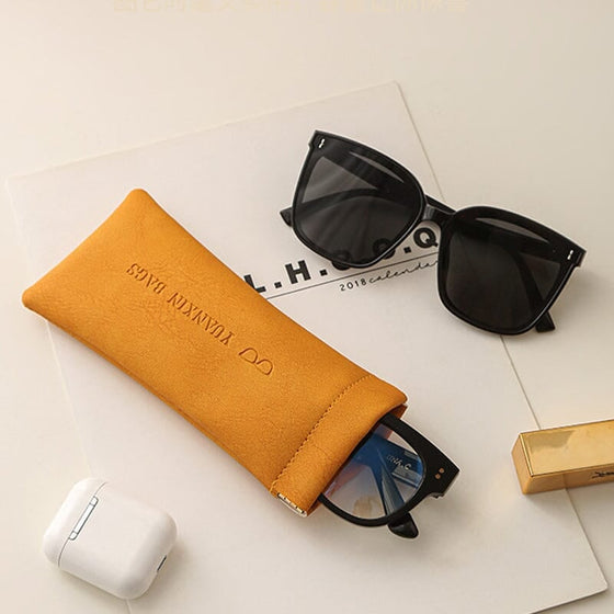 Neuf-Portable Compression Éclats Étui À Lunettes