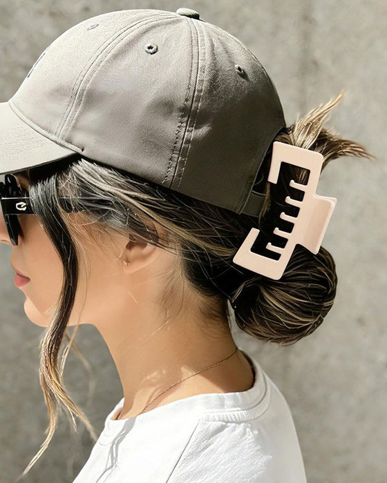 Pinces À Cheveux Plates Léopard Compatibles Avec Chapeau Pour Femme