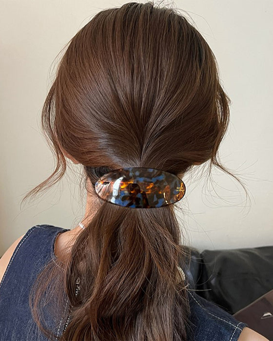 Un-Mot Queue-De-Cheval Pince À Cheveux Sens Avancé Frange Pince Demi-Attacher Cheveu Ressort Pince Côté Pince Accessoires Pour Cheveux