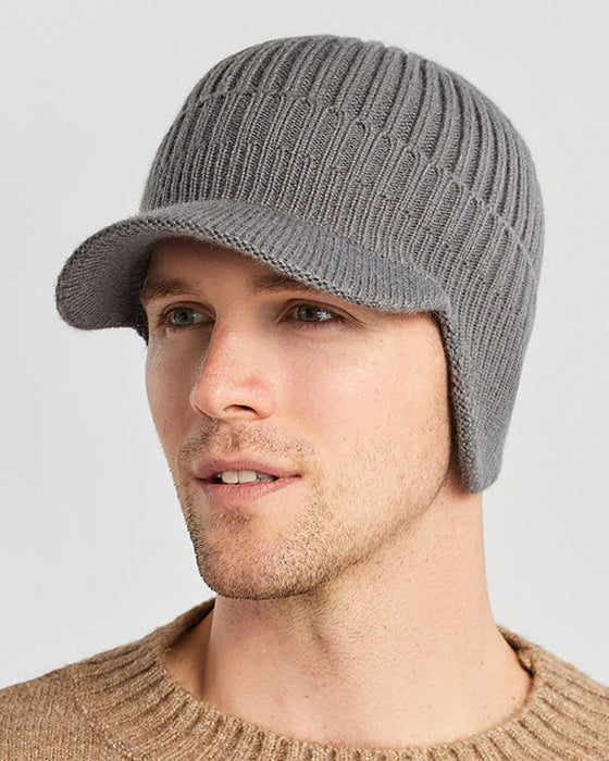Chapeau Extérieur Équitation Élastique Chaud Protection Oreilles Tricoté