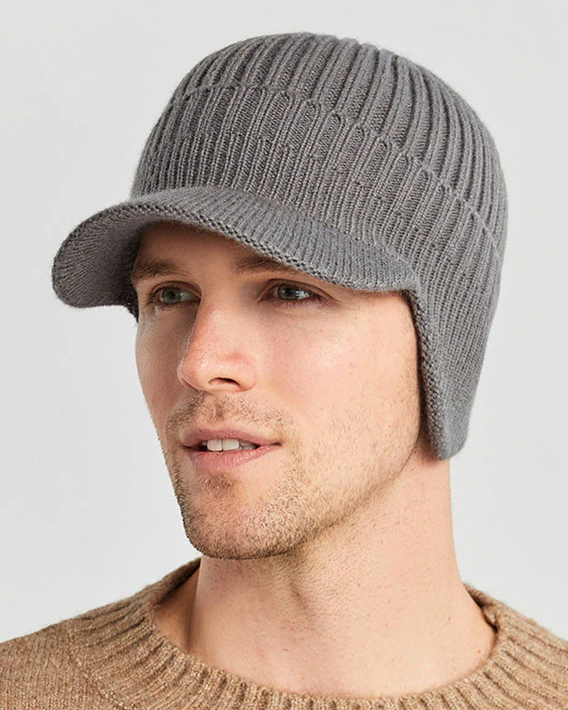 Chapeau Extérieur Équitation Élastique Chaud Protection Oreilles Tricoté