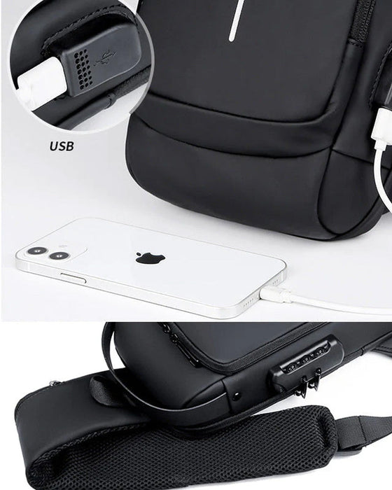 Sac de poitrine antivol avec mot de passe