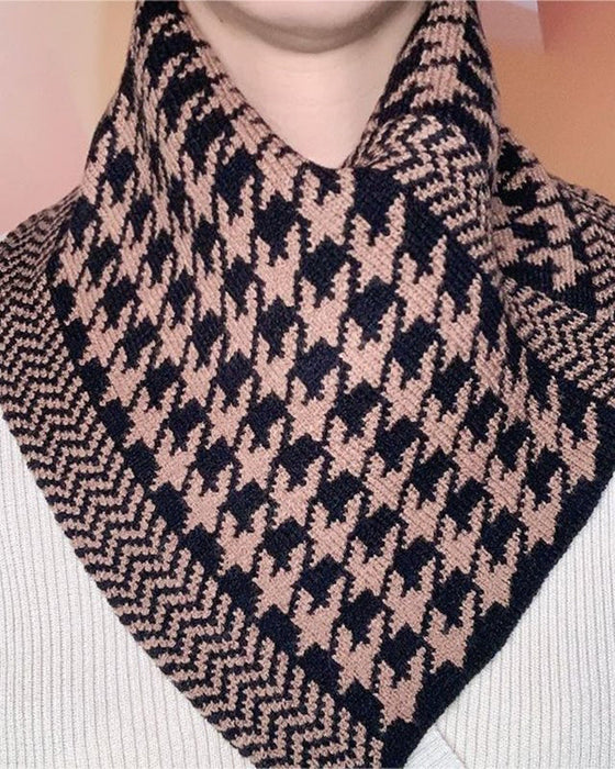 Écharpe triangulaire polyvalente à la mode