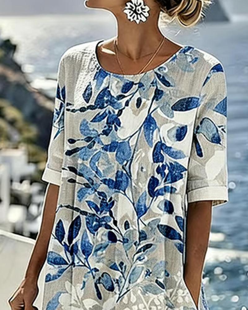 Robe Imprimé Shift