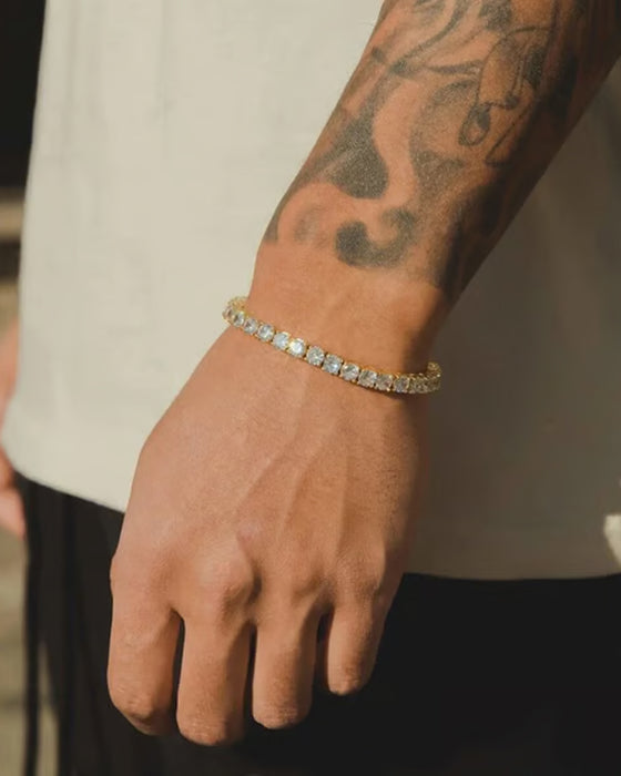 Bracelet Étincelant Moissanite