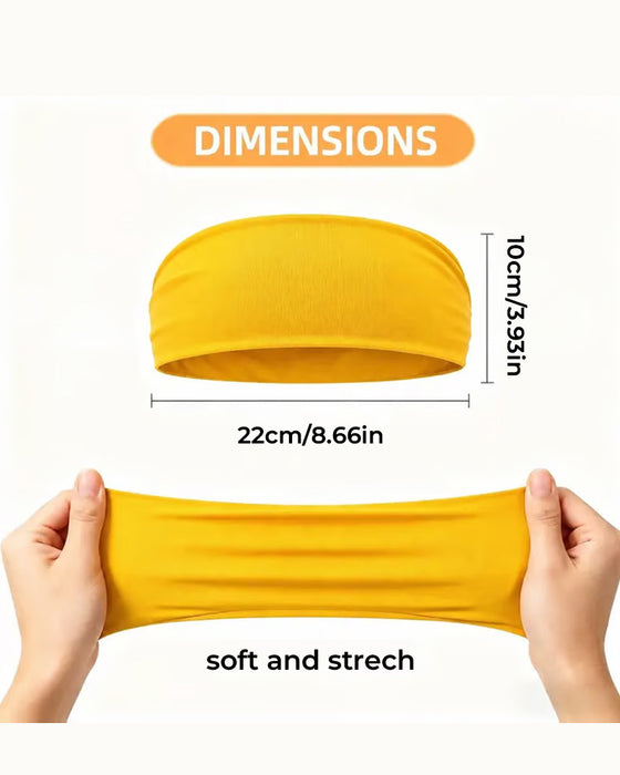 Bandeau Femme Universel Antidérapant Élastique Mode