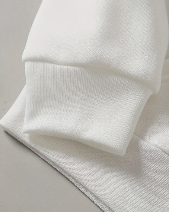 Sweat À Col Rond Verre À Vin Imprimé