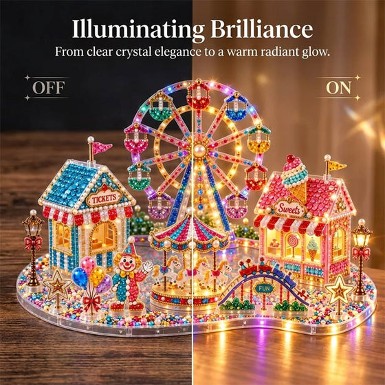 3D LED Noël Art Diamant DIY Kit