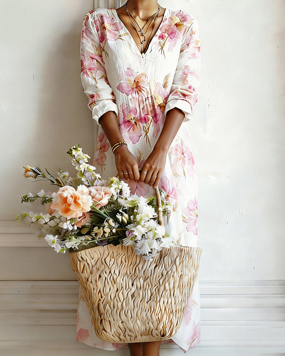 Robe Floral Lin Maxi