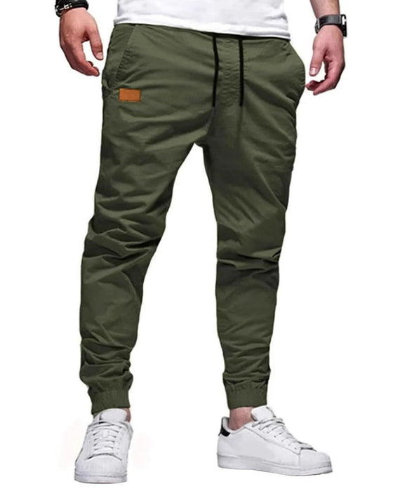 Pantalon De Survêtement Hommes Décontracté Jambe Droite Jogger