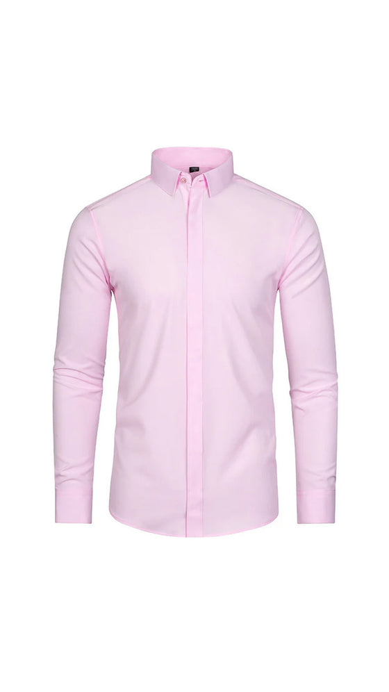 Chemise Homme Manches Longues Unie