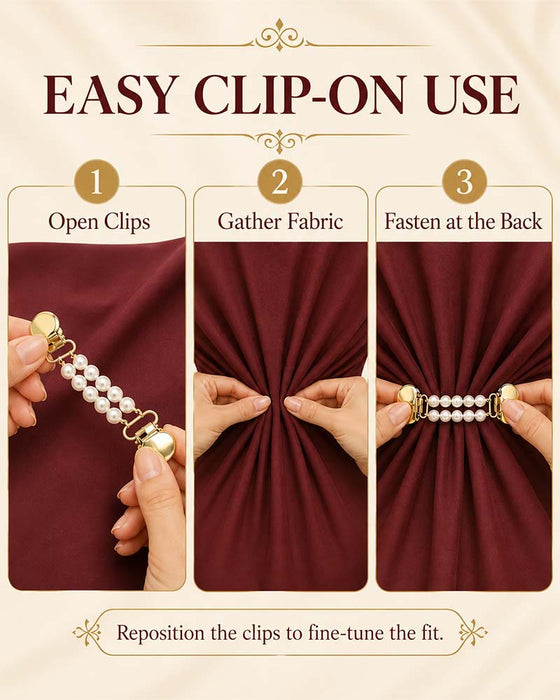 📿Pince À Ceinture Multi-Usages | Attache Pour Cardigan Et Châle💎