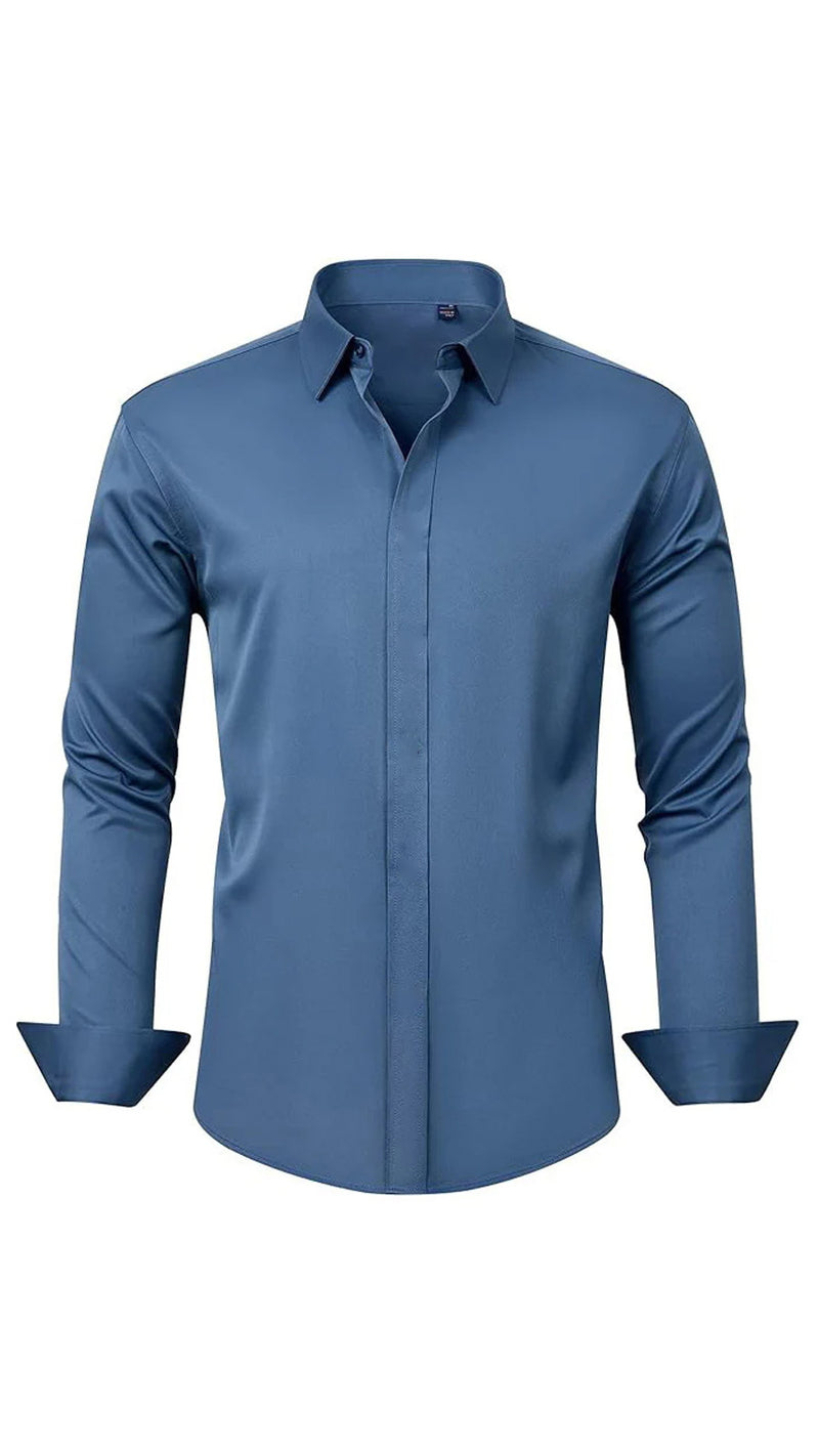 Chemise Homme Manches Longues Unie