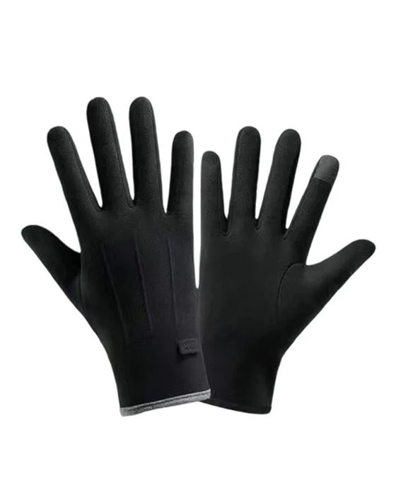 Gants Chauds Et Coupe-Vent Avec Fonction Écran Tactile Et Prise Antidérapante
