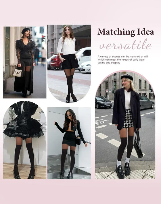 Bas Imitation Cuissardes pour Femme – Sexy