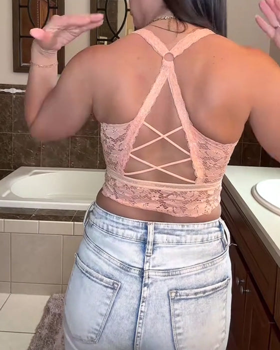 Lingerie Sexy En Dentelle Unie