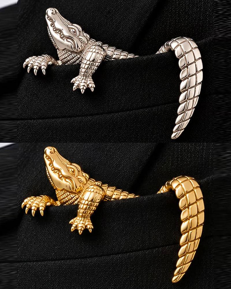 ✨ Broche Luxe Sculpté Animal