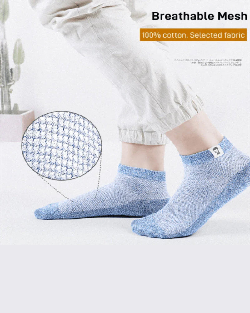 Chaussettes Respirant Antibactérien Déodorant