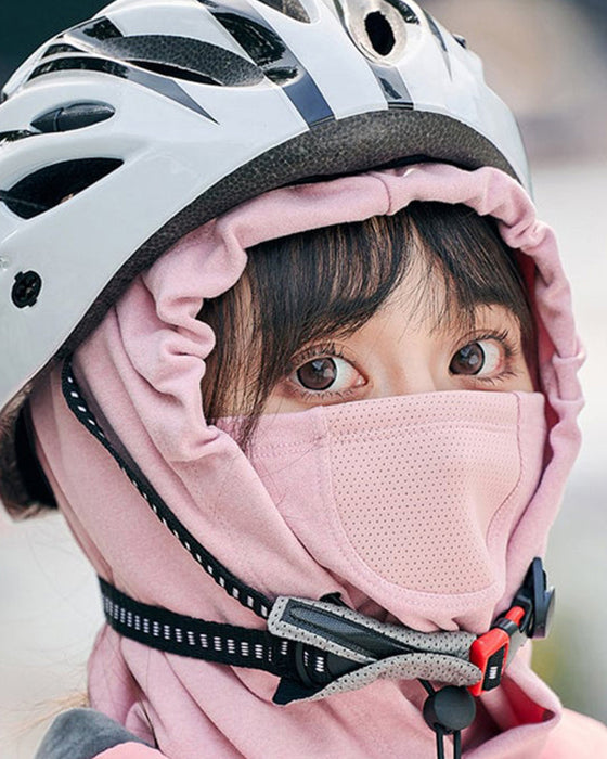 Masque à capuche avec cache-cou pour le cyclisme