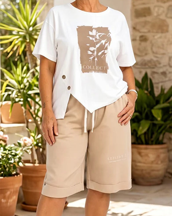 Set T-Shirt Manches Courtes Et Short