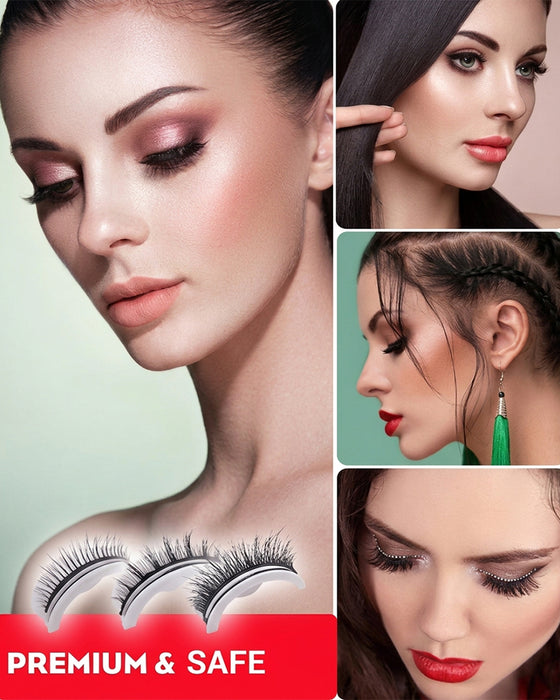 🥳2026 En Promo 🥳💞 Plus De 50.000 Vendus! 👁️✨ Des Faux Cils Auto-Adhésifs Réutilisables – Pas De Colle Nécessaire, Il Suffit De Les Appliquer Et C’est Parti. Boucle Naturelle, Réutilisables Et Faciles À Retirer. Un Véritable Gamechanger Dans La Beauté! 💕🌸