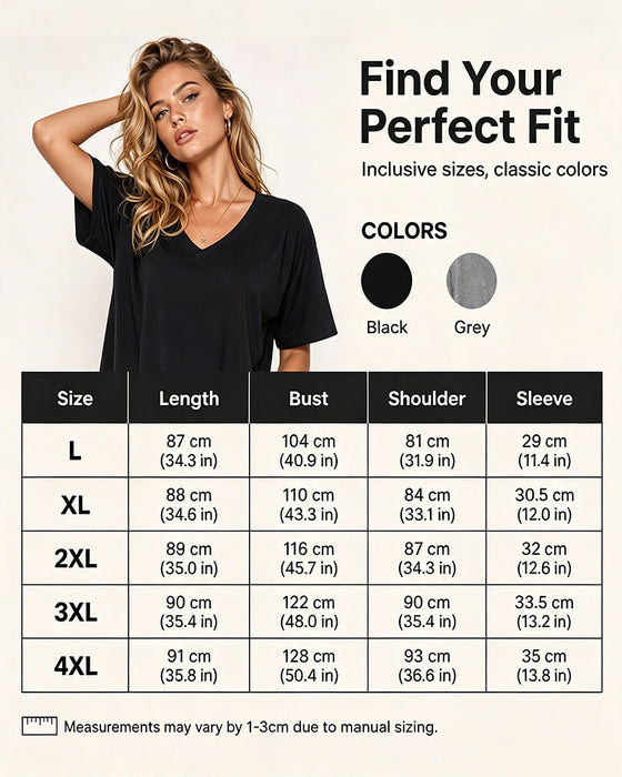 Robe Confort Décontracté Col V Uni