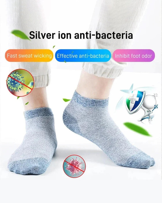 Chaussettes Respirant Antibactérien Déodorant