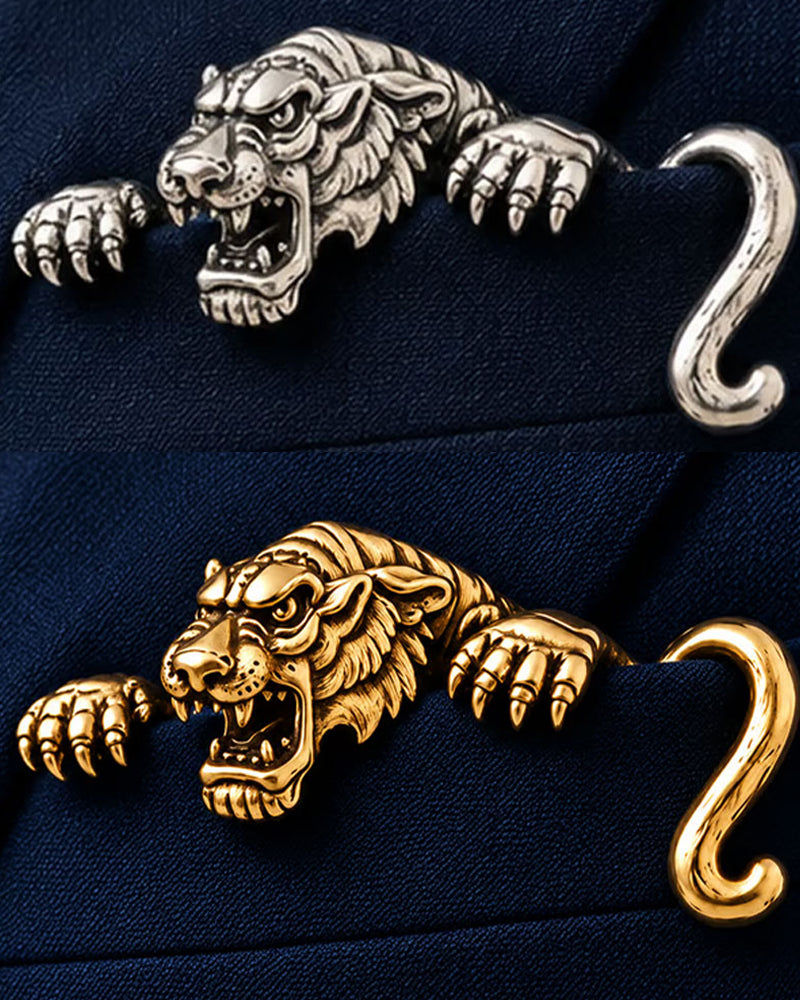 ✨ Broche Luxe Sculpté Animal