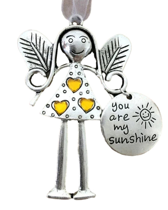 Des amis fous et beaux pour toujours - ornement d'ange cadeau de Noël