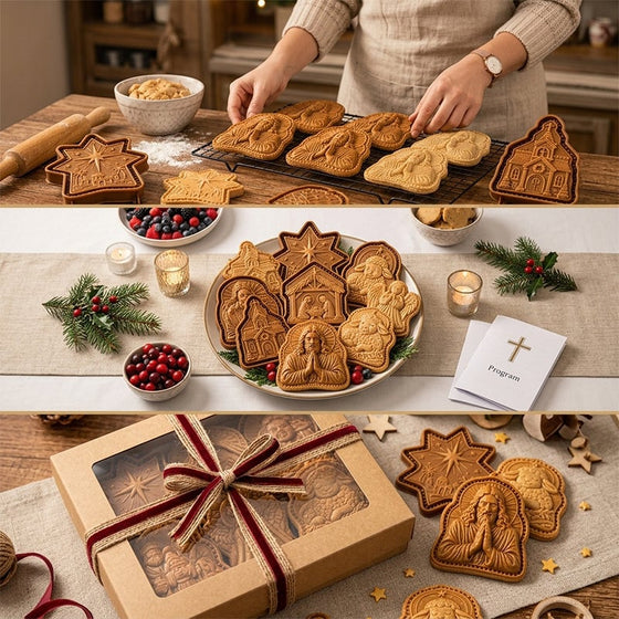 Collection De Moules À Mini Tartes De Noël