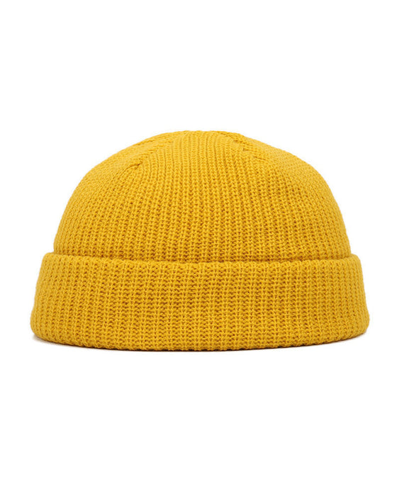 Bonnet Côtelé Tricoté Homme