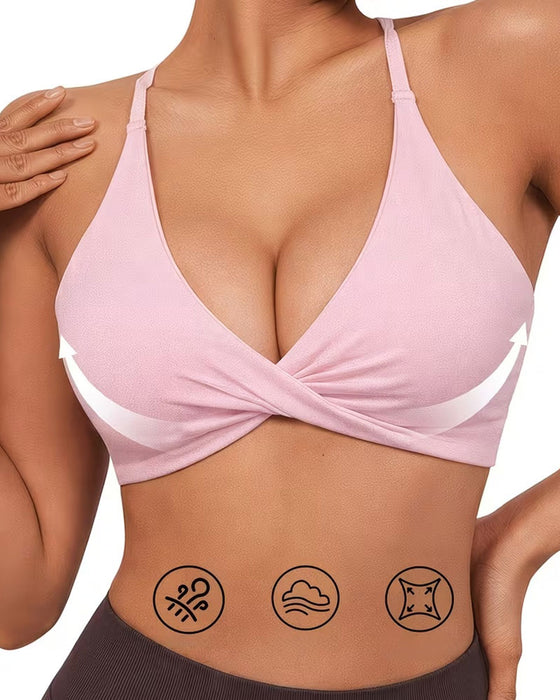 Brassière De Sport Avec Twist Devant
