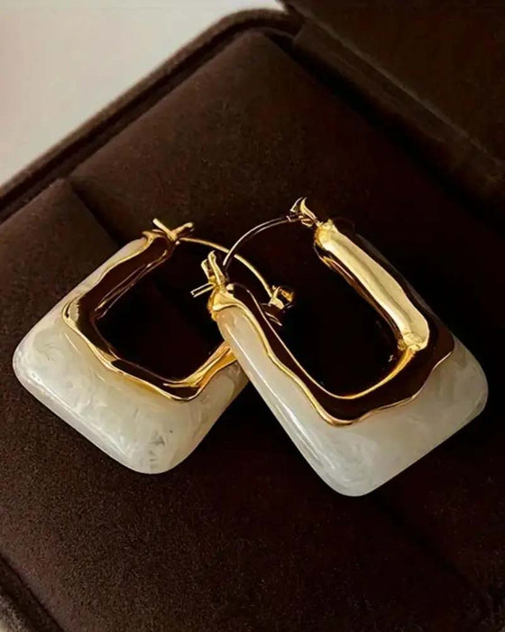 Boucles D'oreilles Vintage En Forme De U