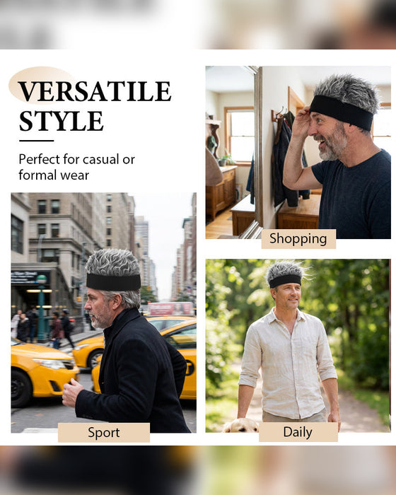 Chapeau Homme Unisexe Style Hip-Hop Perruque