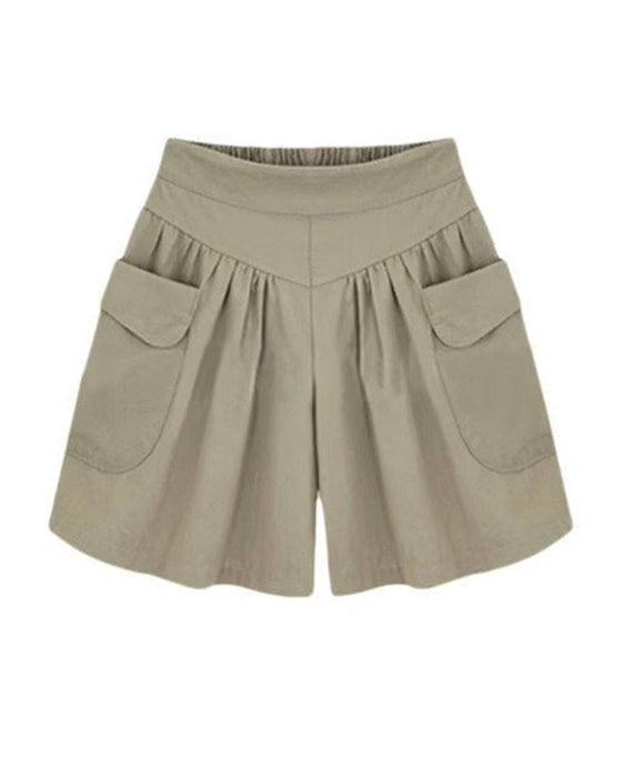 Shorts Amples Taille Haute Affinant