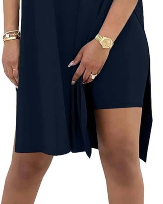 Ensemble Uni Ample Manches Courtes Pantalon