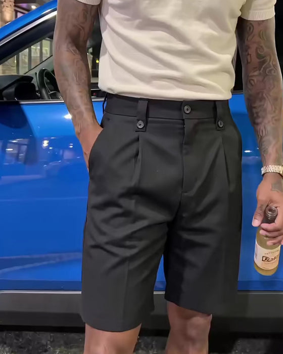 Short Décontracté Polyvalent Homme Costume